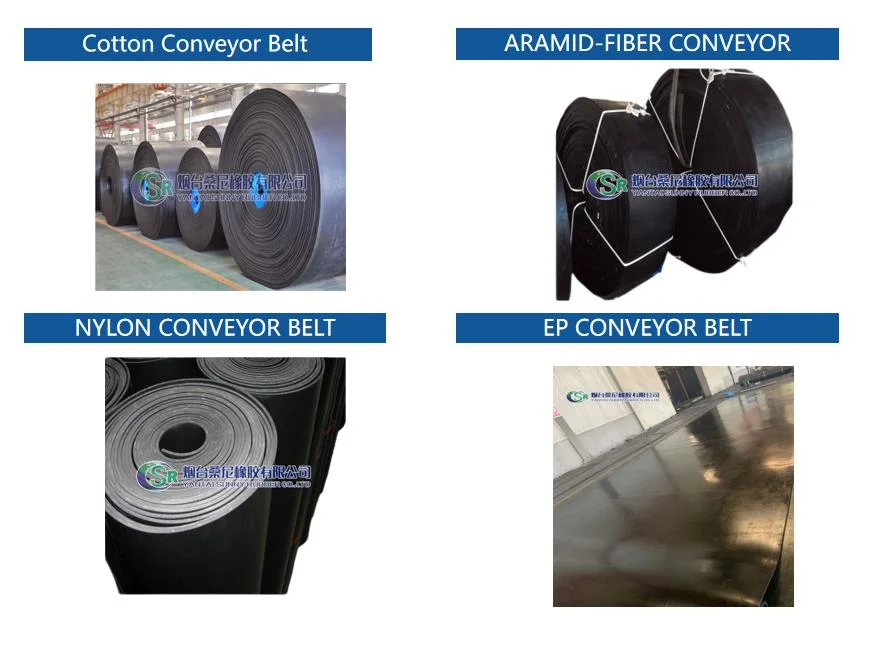 Ep500 Rubber Conveyor Belt The Width Can up to 6800mm