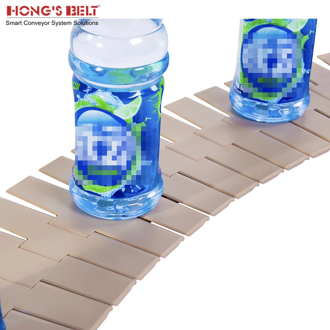 Hongsbelt 882tab-K600 Modular Plastic Chain Conveyor Side Flexing Chain Tabletop