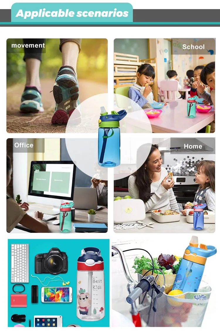 Aohea Spill Proof - Water Bottle for Kids - BPA-Free Water Bottle