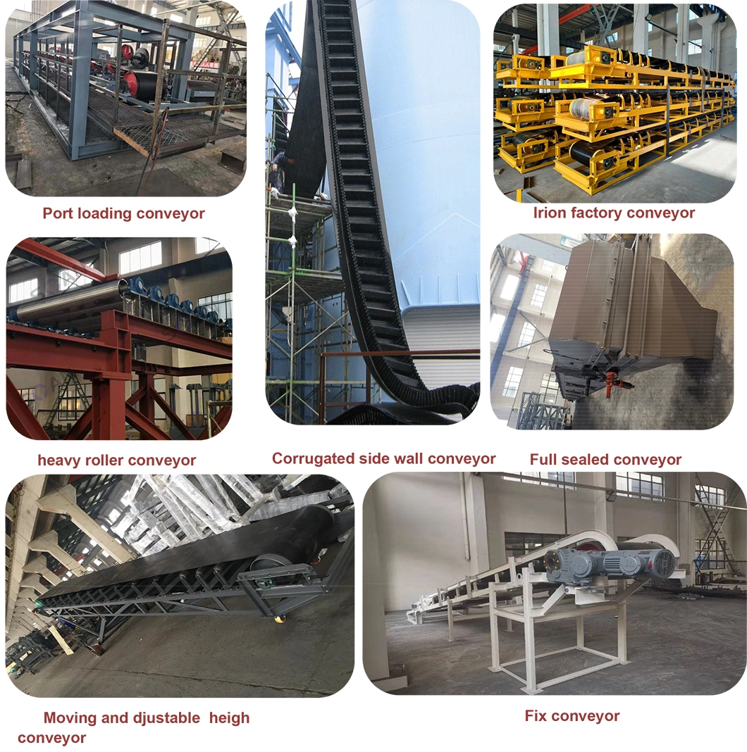 Carrying Belt Conveyor Idler Roller for Mine Port Cement Concrete Power Plant Transport