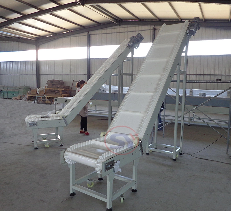 Flat 90 Degree Curve Belt Conveyor Turning Conveyer for Garment Factory