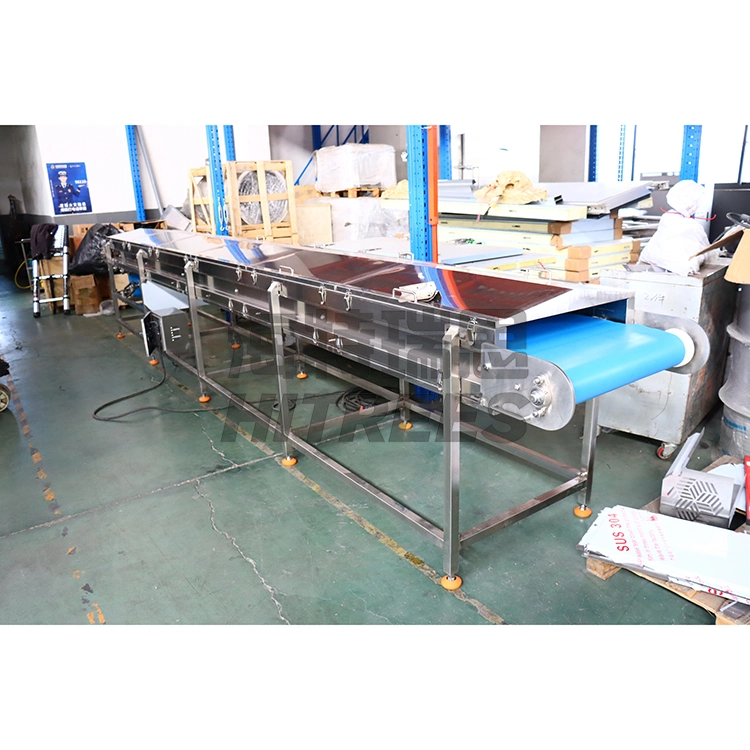 Direct Supply Contact Crust Freezing Equipment with Flat Belt