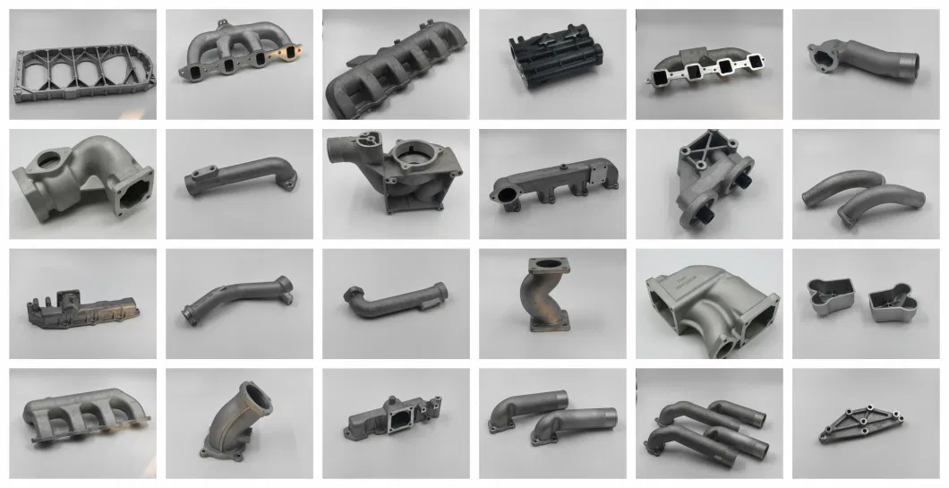 Die Casted Stand-off Components with Clear Chromated for Medical Pipeline Use
