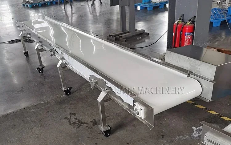 Rubber/PU/PVC/Stainless Steel Z Type Incline Vertical Belt Conveyor Conveying System