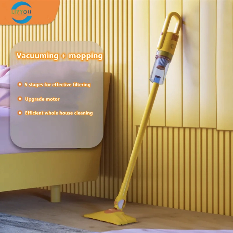 Corded Vacuum Cleaner, Liyyou Stick Vacuum, Lightweight 4 in 1, HEPA Filter Upright Handheld Vacuum with Mop
