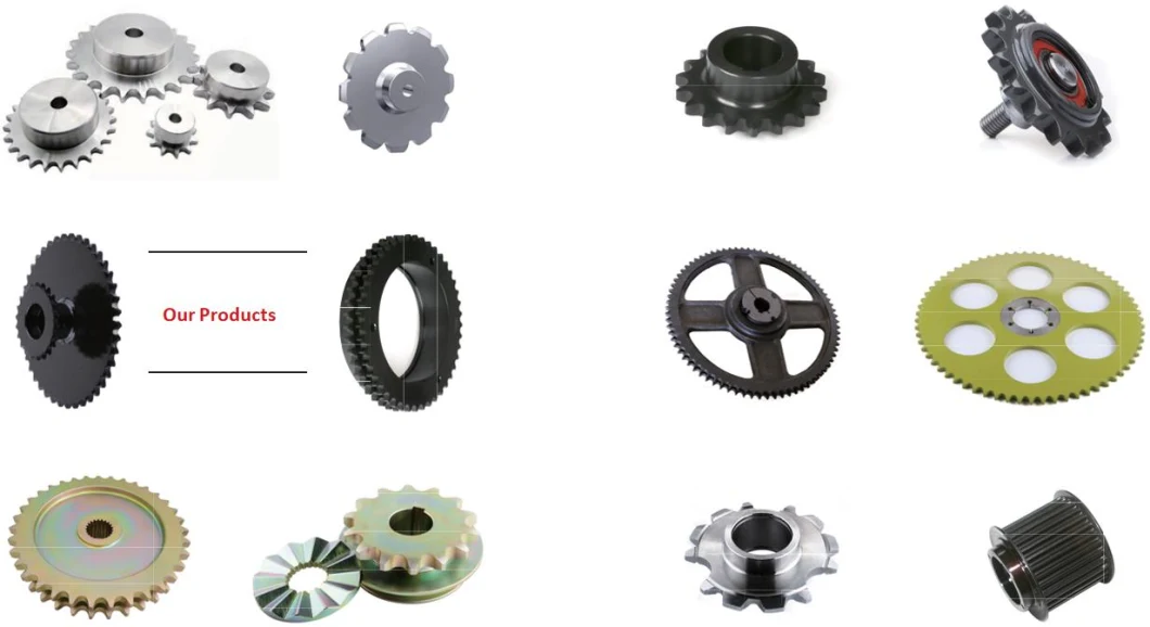 Precision Stainless Steel Industrial Casting Agricultural Roller Chain Custom Conveyor Drive Sprocket