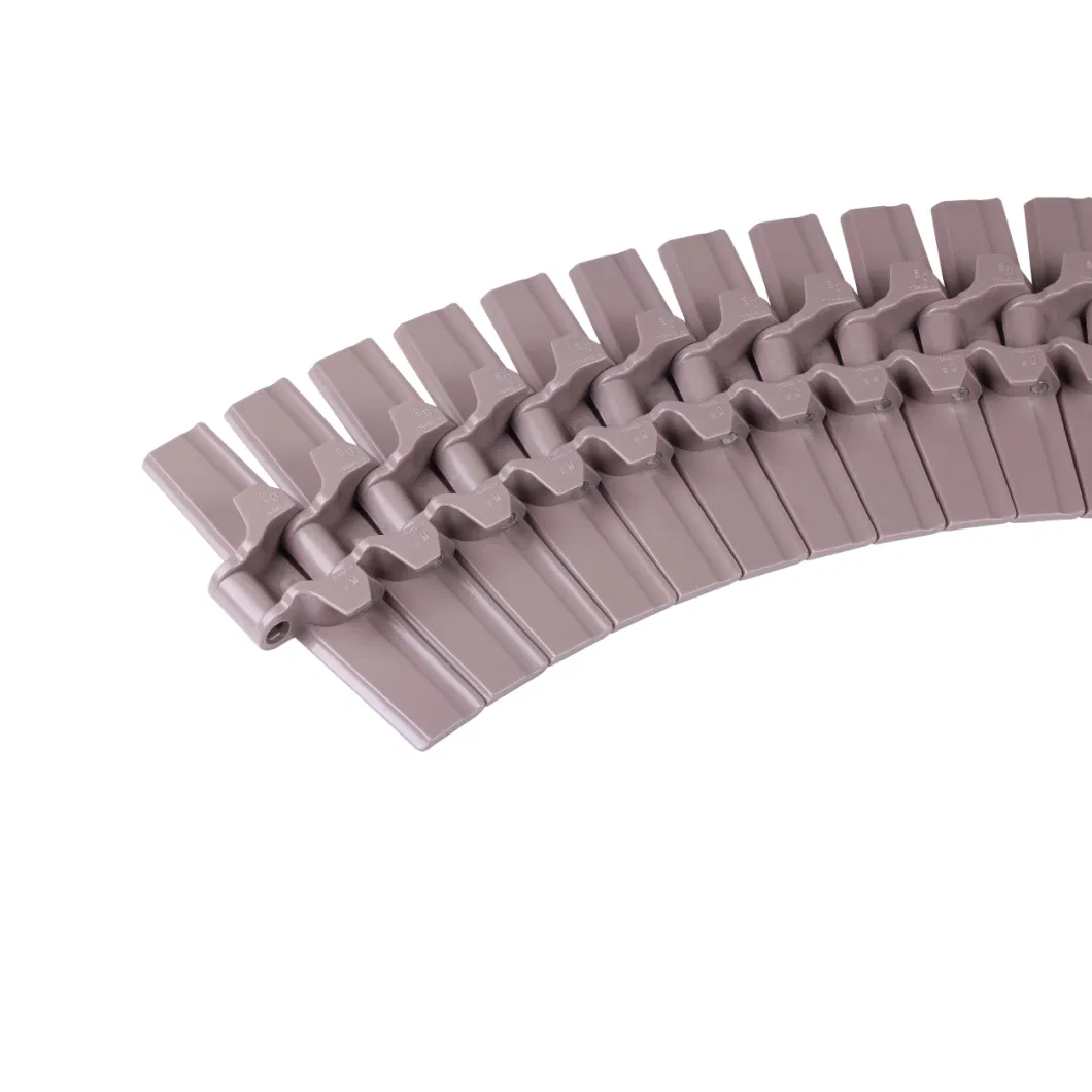 882tab Series Plastic Slat Top Side Flexing Chains-Flat Top for, Beverage Filling Application