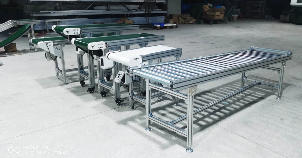 Flexible Electrical Roller Conveyor/Expandable Roller Conveyor/Telescopic Electric Roller Conveyer