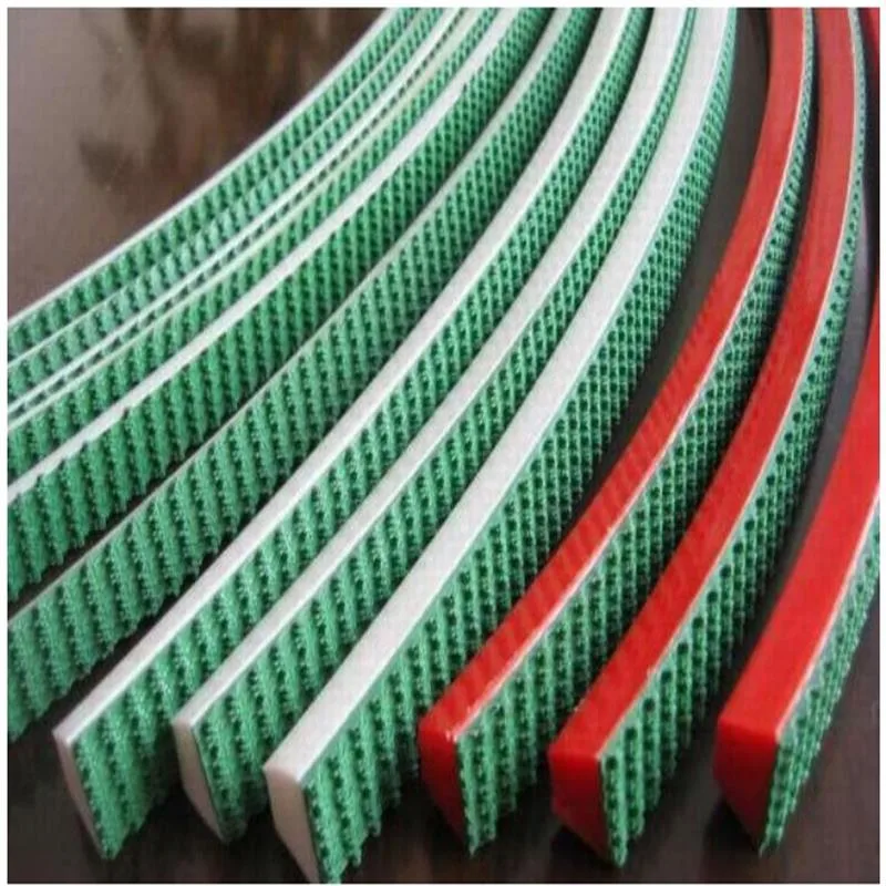 PU Polyurethane Belt /PU Polyurethane V-Belt /Super Grip V-Belt TPU Polyurethane Co-Extrusion Annilte Rough Top Super Grip Smooth PU Belt