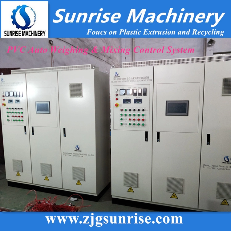 Pneumatic PVC Plastic Chemical Automatic Weighing and Feeding Auto Conveying and Mixing Dosing Compounding System