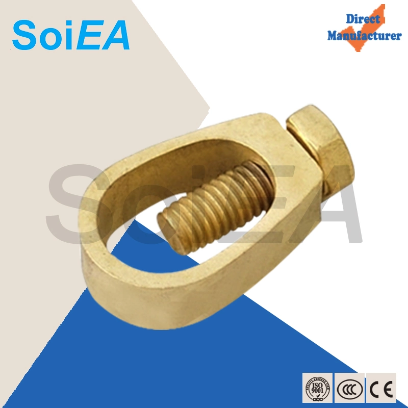 1/2&prime;&prime; 5/8&prime;&prime; 3/4&prime;&prime;brass Clamp for Earth Rod to Cable Connecting