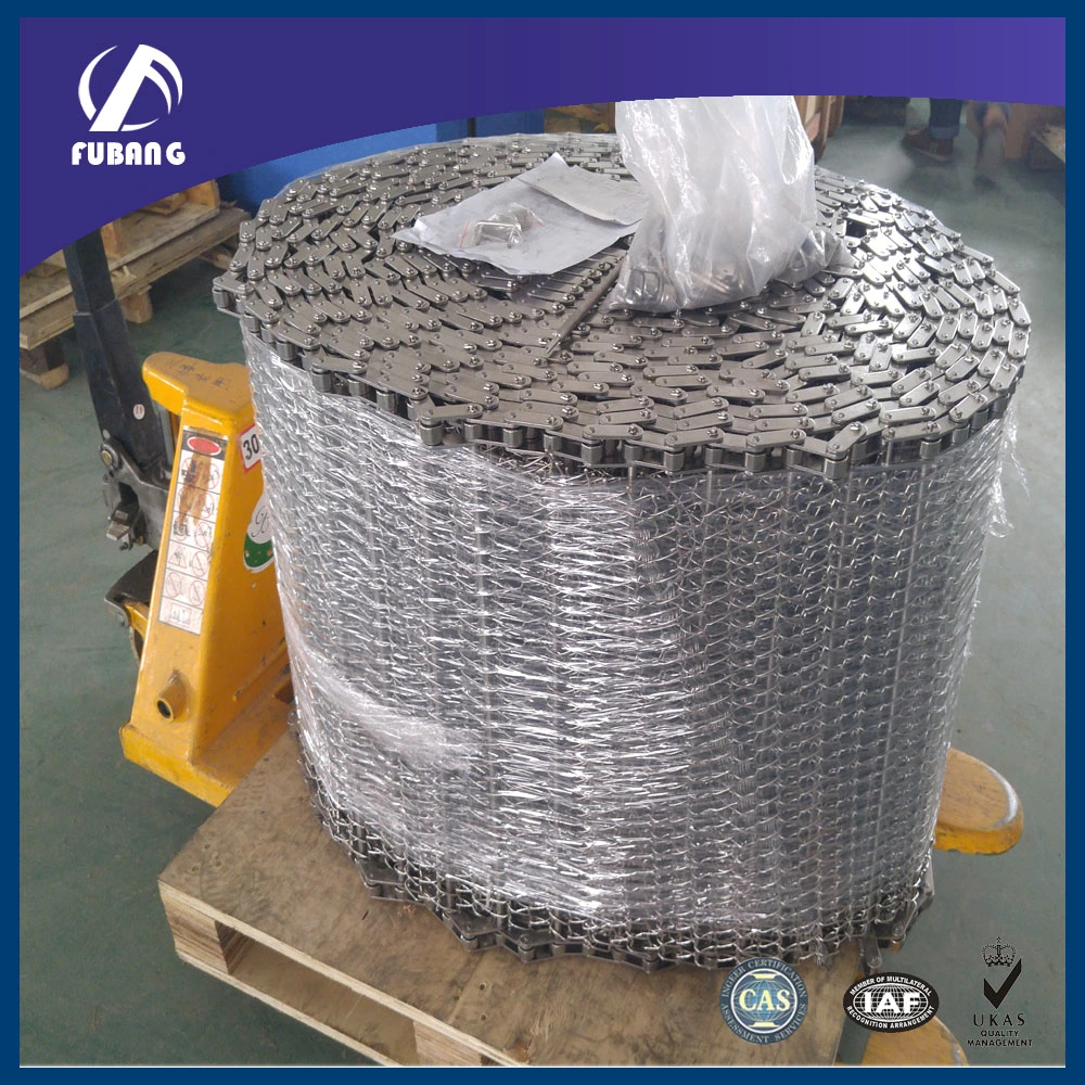 Conveyor Wire Flat Flex Chain 304 Stainless Steel Mesh Belt Chains for Chemical Machinery