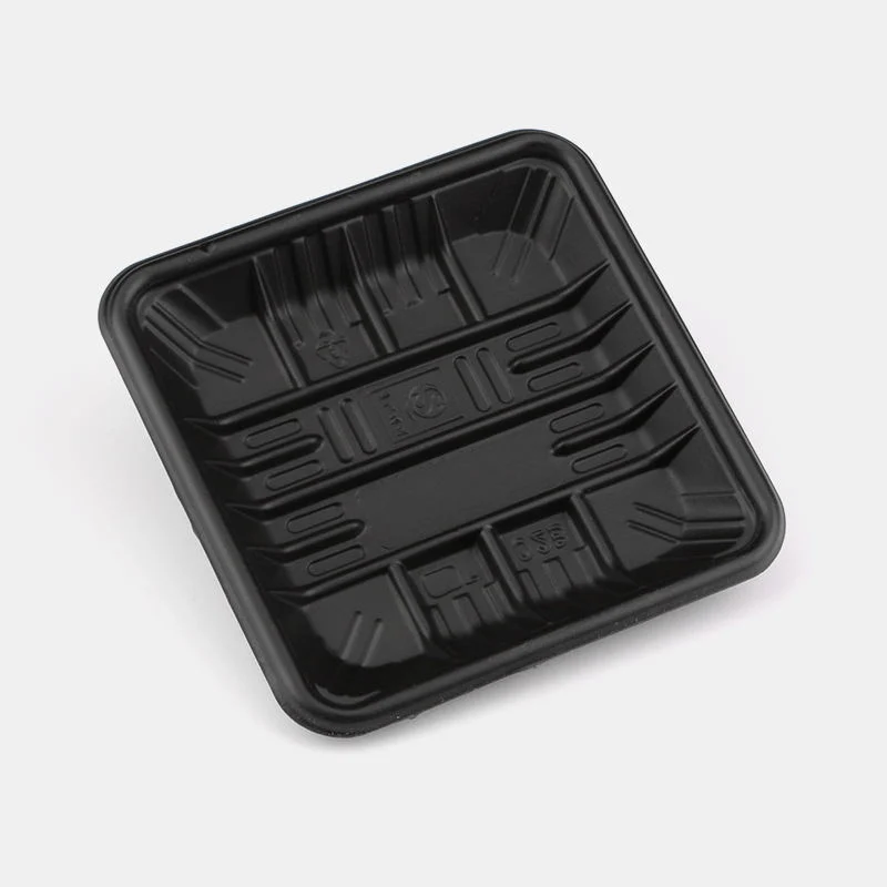 Disposable foam plate fruit meat and seafood trays packing