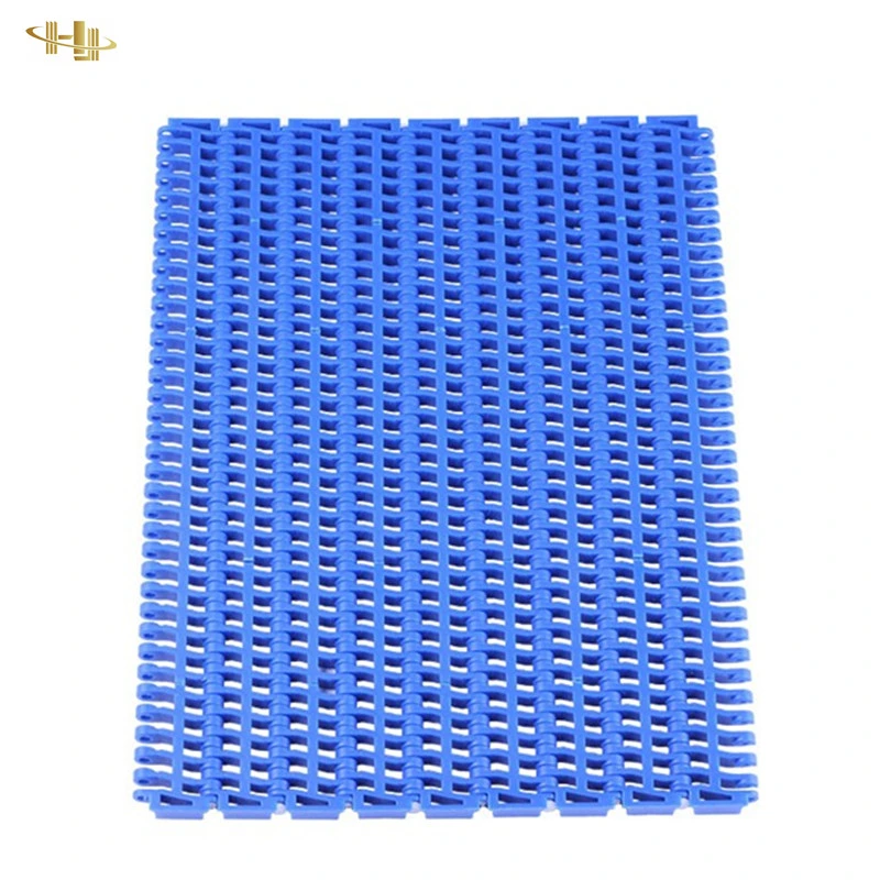 Cost Saving Modular Plastic Conveyor Belt 900 Flat Top for Food and Beverage Industry