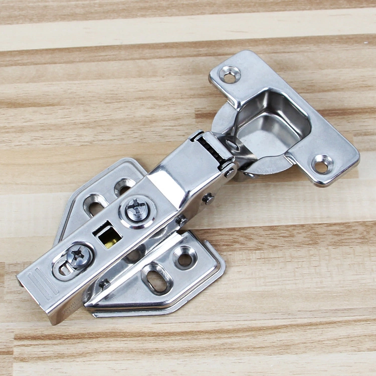 1.2mm Stainless Steel High End Furniture Damping Buffer Soft Close Hydraulic Hinge