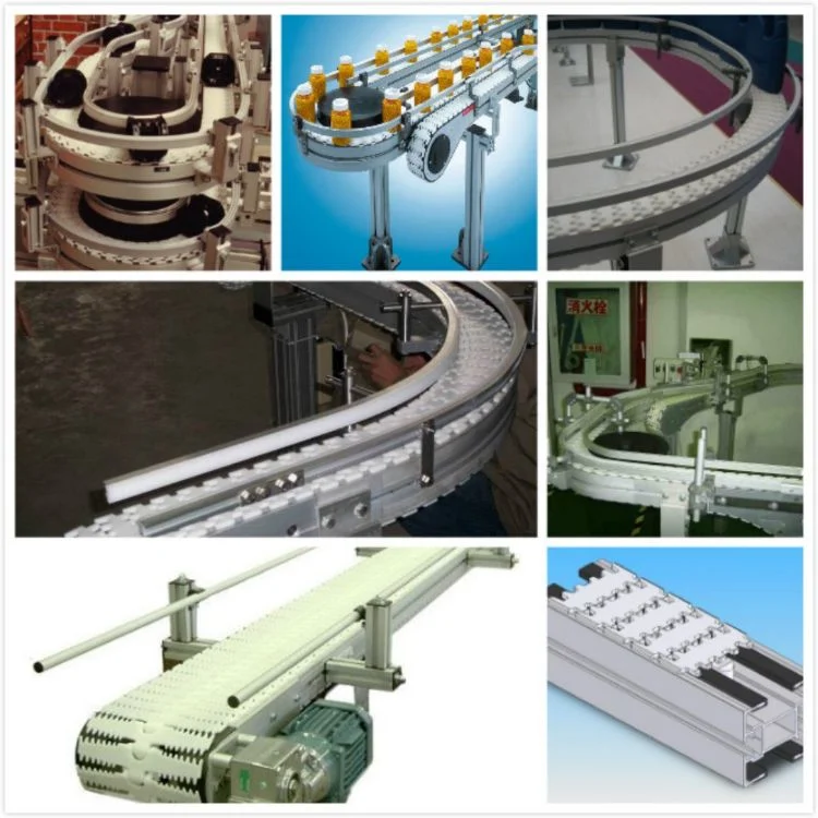 Lf821-K1200 304.8mm Double Hinge Slat Top Conveyor Chains Plastic Conveyor Tiptop Chains