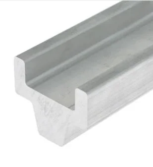 Aluminum Extrusion Profile for Transport Conductor Guide Rails Assembled to High Speed