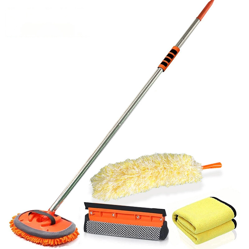 3 in 1 Mop Wiping Vacuum Multi Function Telescopic Mop Handles Professional Cleaning Mop Car Wash Mop