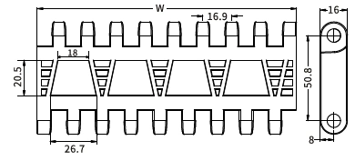 Opb Open Grid Straight Modular Plastic Conveyor Chain Belt for Fruit and Vegetable Cutting Machine