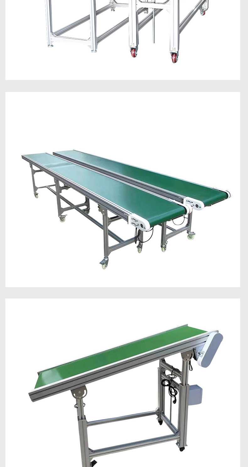 PVC PU Speed-Adjustable Conveyor Belt for Sugar Food and Beverage Industry