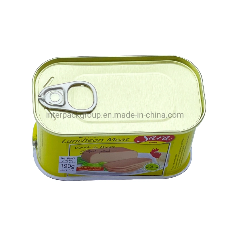 Wholesale Sell China Factory Food Canned Pork Luncheon Meat Food Packing