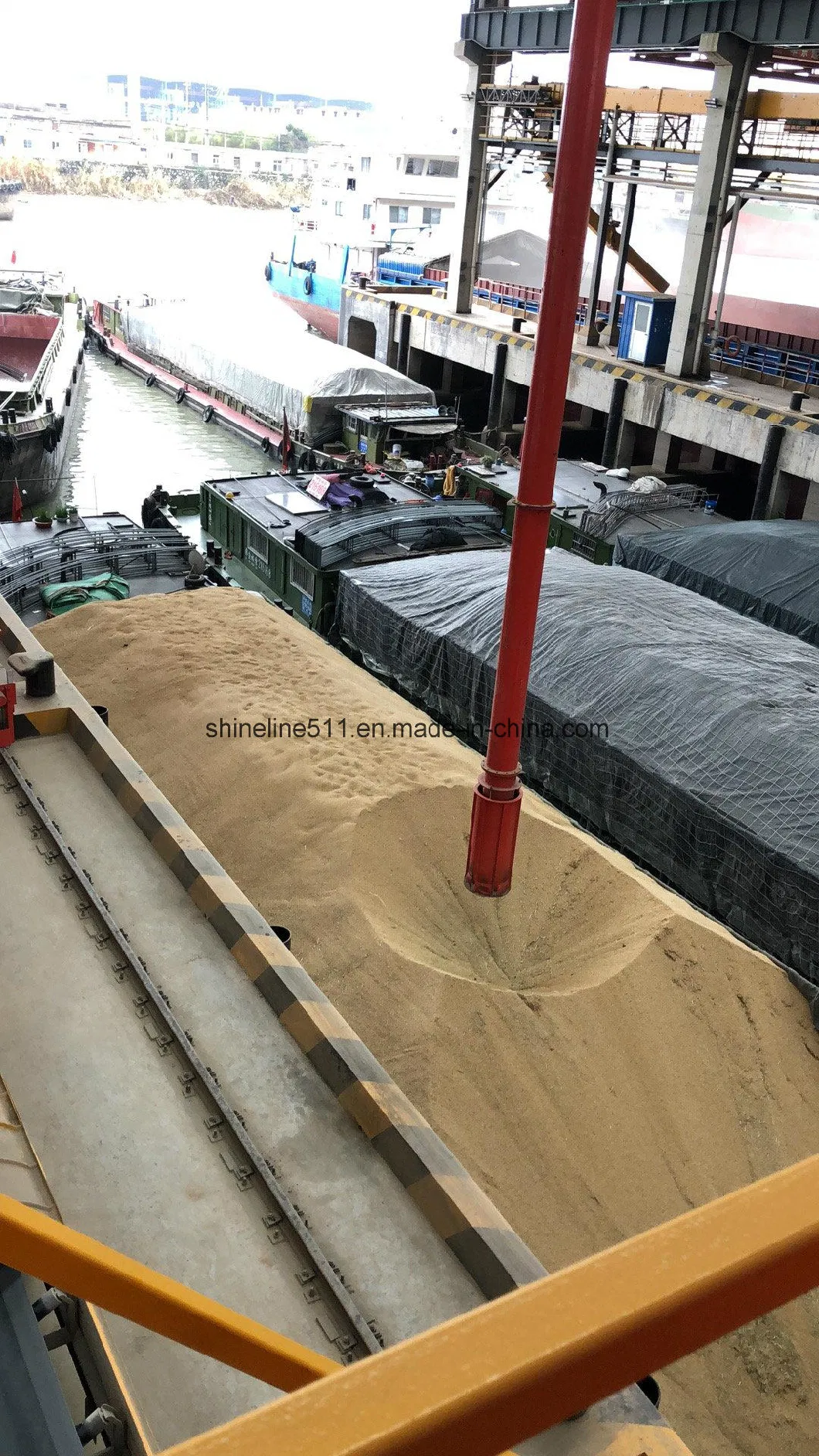Standard Exportatiion Packing Carbon Steel Belt Conveyor Price Ship Grain Unloader