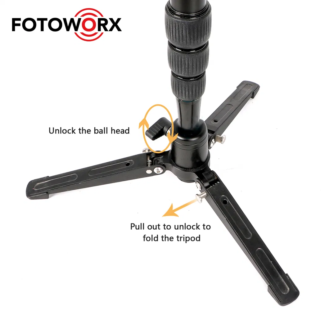Fotoworx Tripod Monopod Support Base for Outdoor Photography