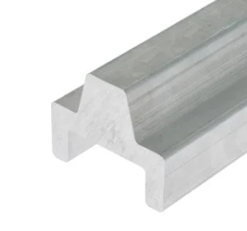 Aluminum Extrusion Profile for Transport Conductor Guide Rails Assembled to High Speed