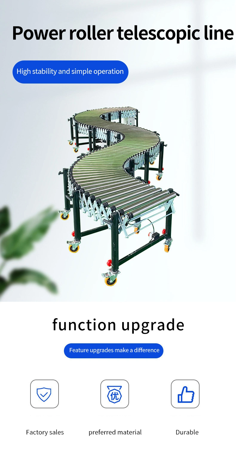 Customized Powered Roller Conveyor for Carton/Corrugated Box Production Line