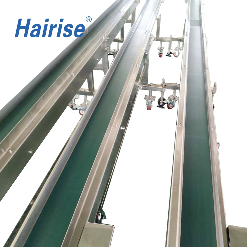 Hairise Oil Resistant Conveyor Belt for SS304 Frame Conveyor with FDA&amp; Gsg Certificate
