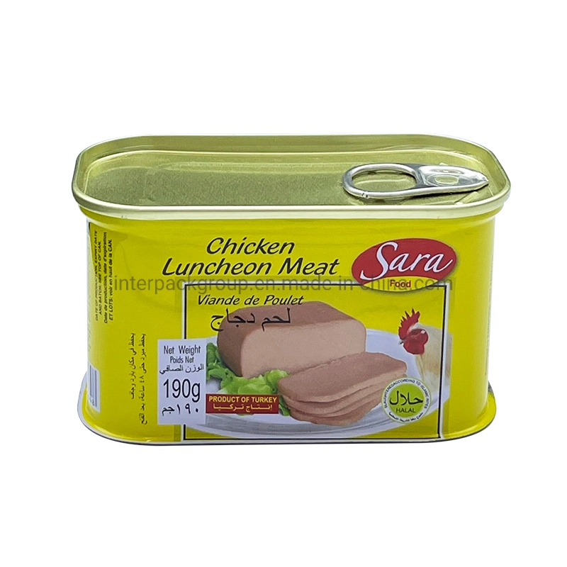 Wholesale Sell China Factory Food Canned Pork Luncheon Meat Food Packing