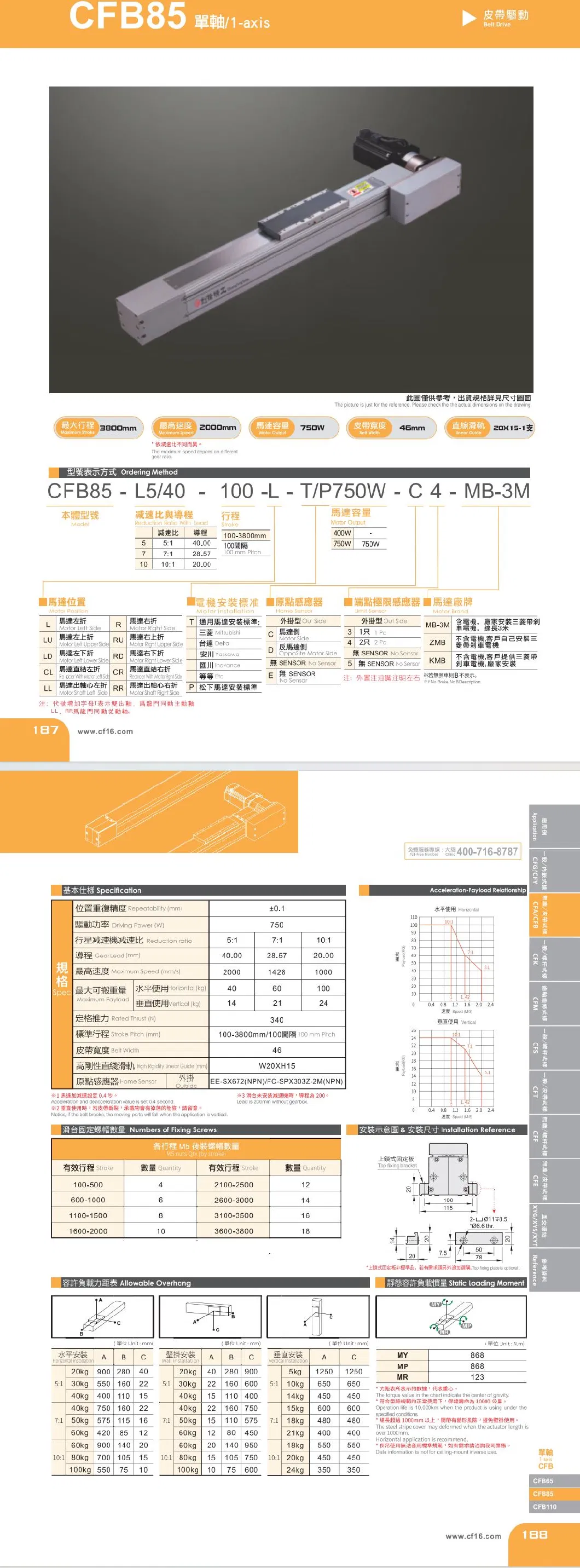 Factory Belt Driven Linear Motion Guide Rail Module Actuator CNC Belt Driven Linear Guide Rail