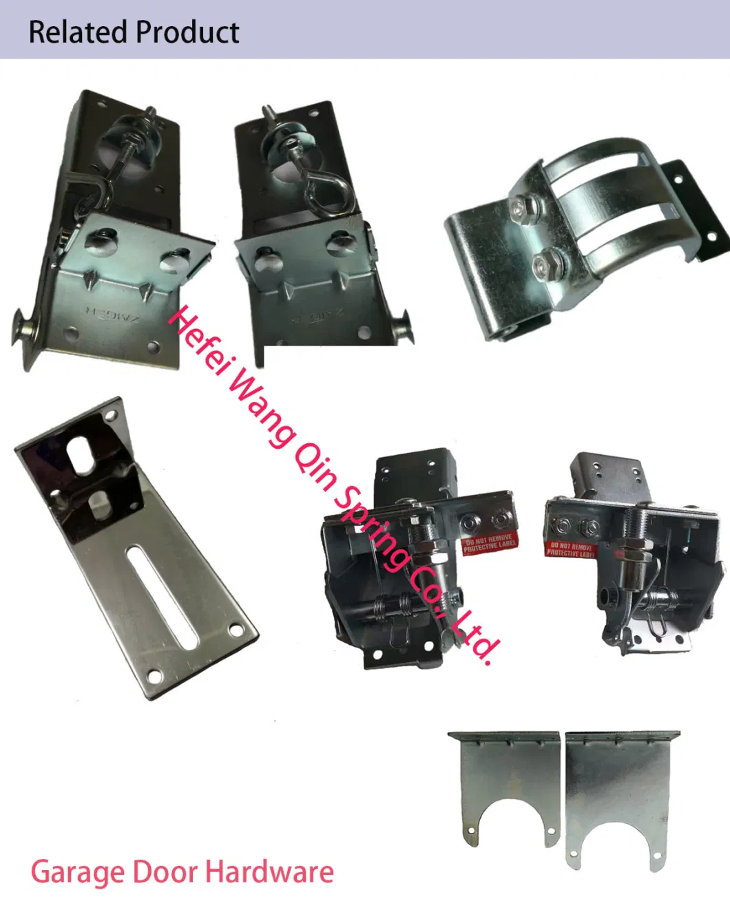 Garage Door Galvanized Steel Top Roller Bracket Adjustable Bracket for Roller Doors