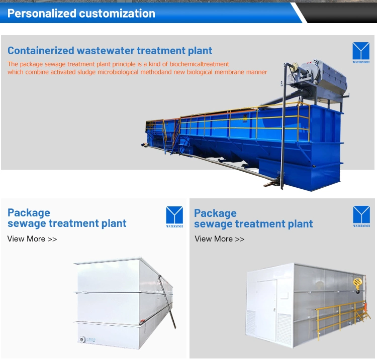 New Package Waste Water Treatment Plant/System/Equipment/Machine for Agricultural/Poultry Farm/Fish Farming/Plastic Washing/Slaughtering/Food Processing/Mining