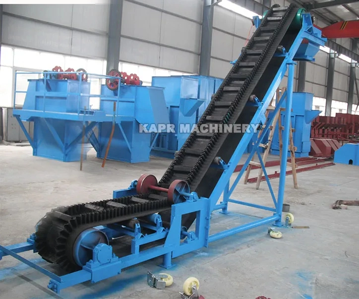 Rubber/PU/PVC/Stainless Steel Z Type Incline Vertical Belt Conveyor Conveying System