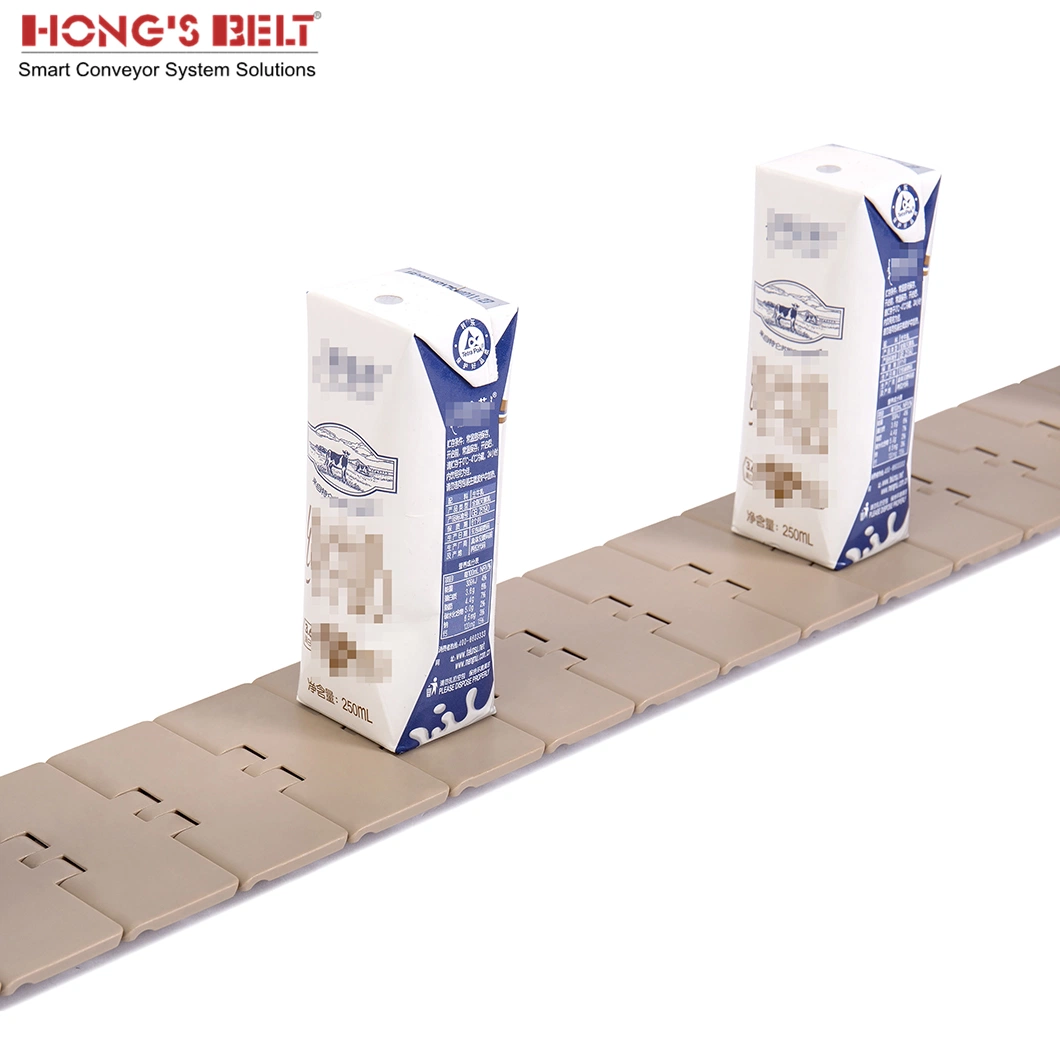 Hongsbelt HS-820-K350 Plastic Straight Running Flat-Top Chains Plasitc Conveyor Chain