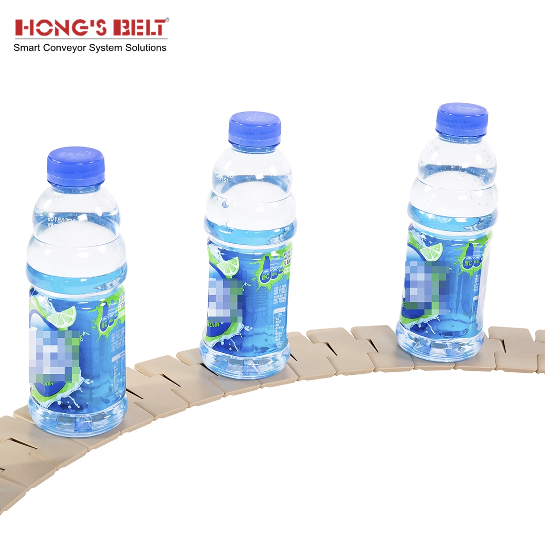 Hongsbelt 880m-K325 Modular Plastic Chain Conveyor Flat Top Chain Tabletop Plastic Chain