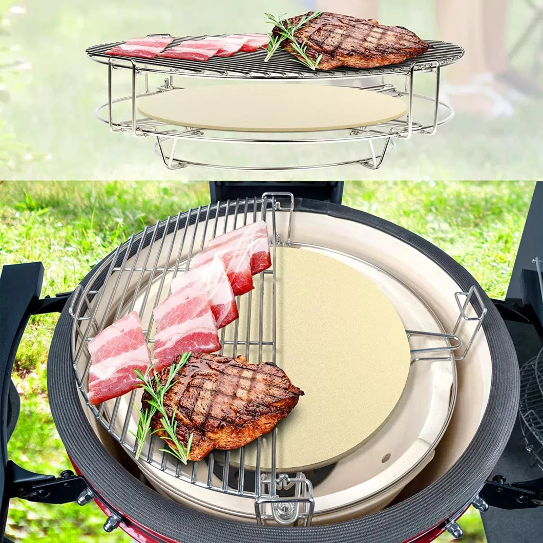 Commercial Chrome Plated BBQ Barbecue Stainless Steel Grill Grate Oven Shelf Rack Wire Baking Tray Net Cooking Oven Grid