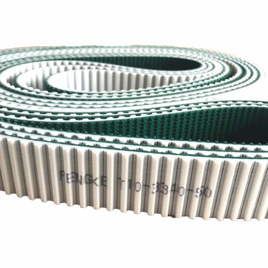 Super Grip Green PVC Coating PU Timing Belt T10-3340-50