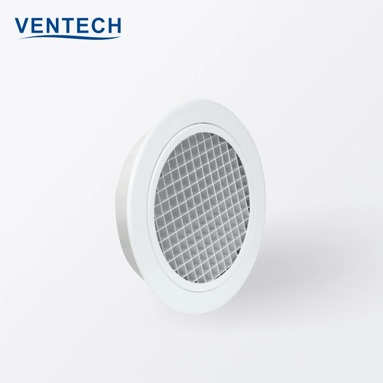 HVAC Systems Air Conditioning Aluminum Round Eggcrate Grille