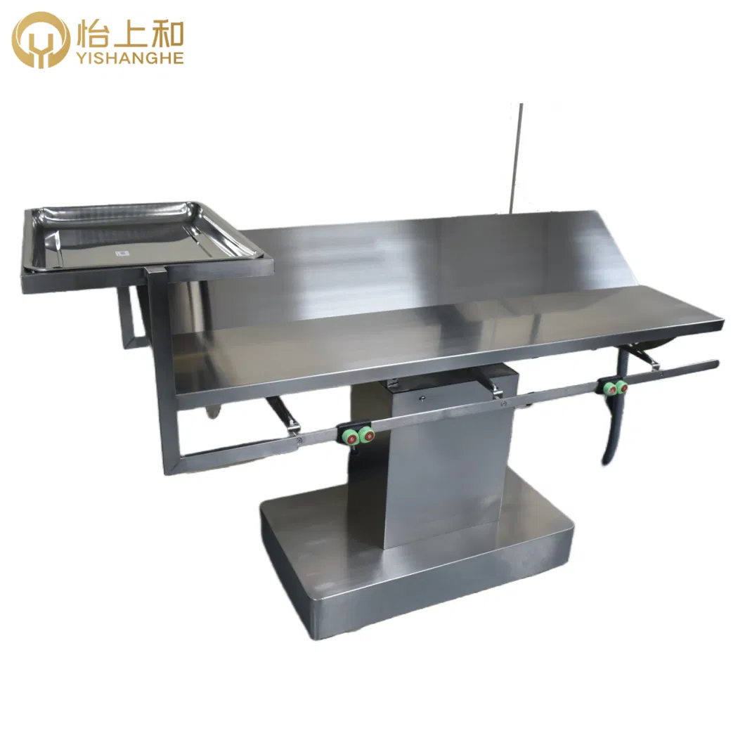 Constant Temperature Stainless Steel Veterinary Surgical Animal Operating Table for Veterinary Surgery