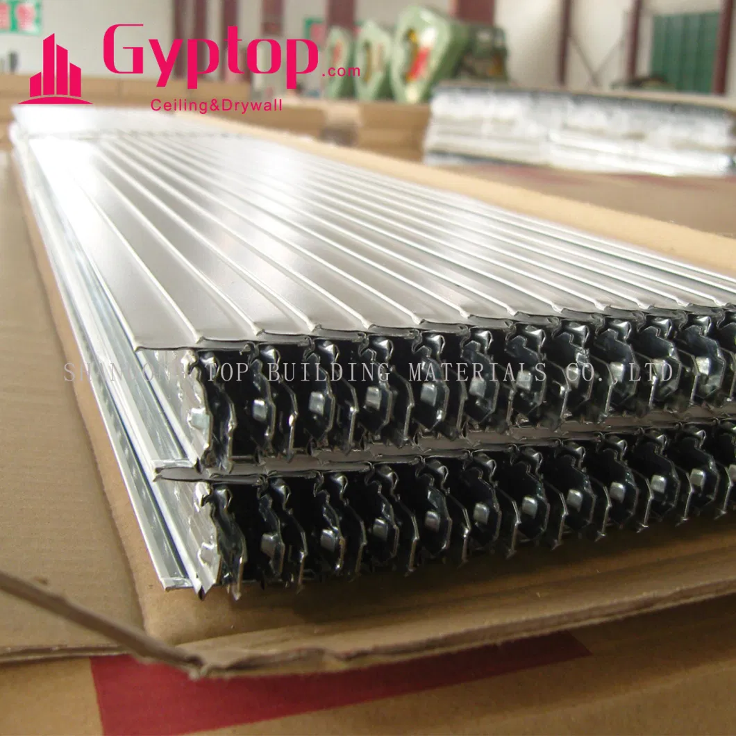 Groove Ceiling T Bar / Ceiling Ty Grid/ Metal Profiles for Suspended Ceiling Board