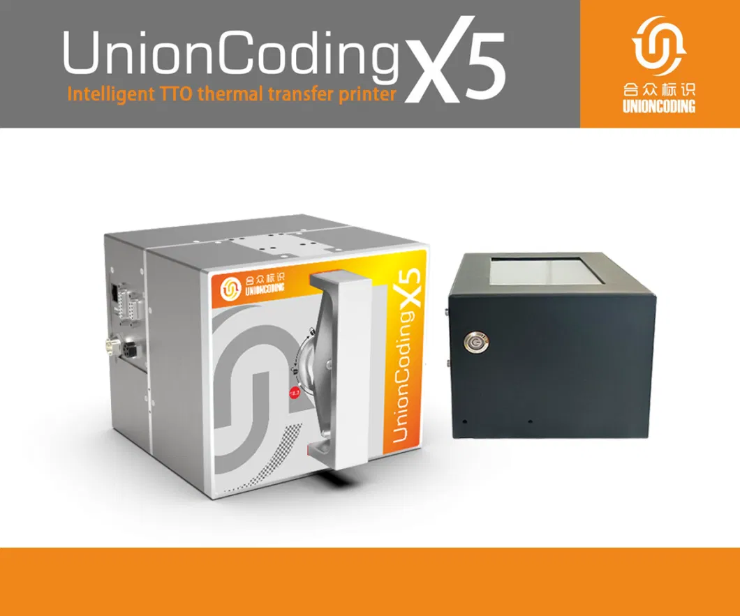 Unioncoding X5 Thermal Transfer Overprinter 53mm Printhead for Packing/ Labeling/ Filling Machine