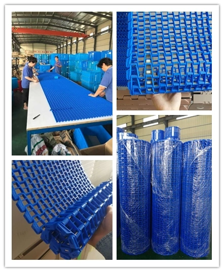 Hairise 7920 Big Pitch High Quality Modular Conveyor Belt with ISO&amp; CE &FDA Certificate