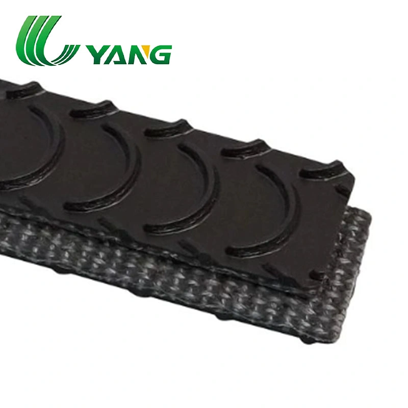 Low Friction Antistatic Crescent PVC Conveyor Belt for Vegetable Products