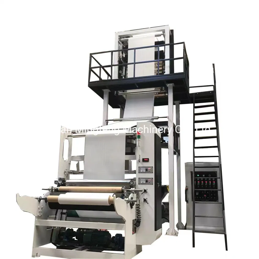 High Speed Rotary Die Head Nylon PE Plastic Biodegradable Film Blowing Machine Blown Film Extruder Film Blown Machine