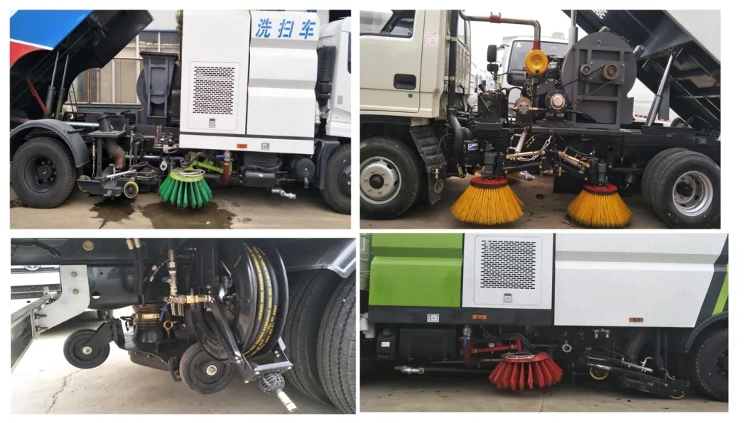 Highway Airport Surface Cleaning 7cbm 8cbm 9cbm Vacuum Sweeper Truck