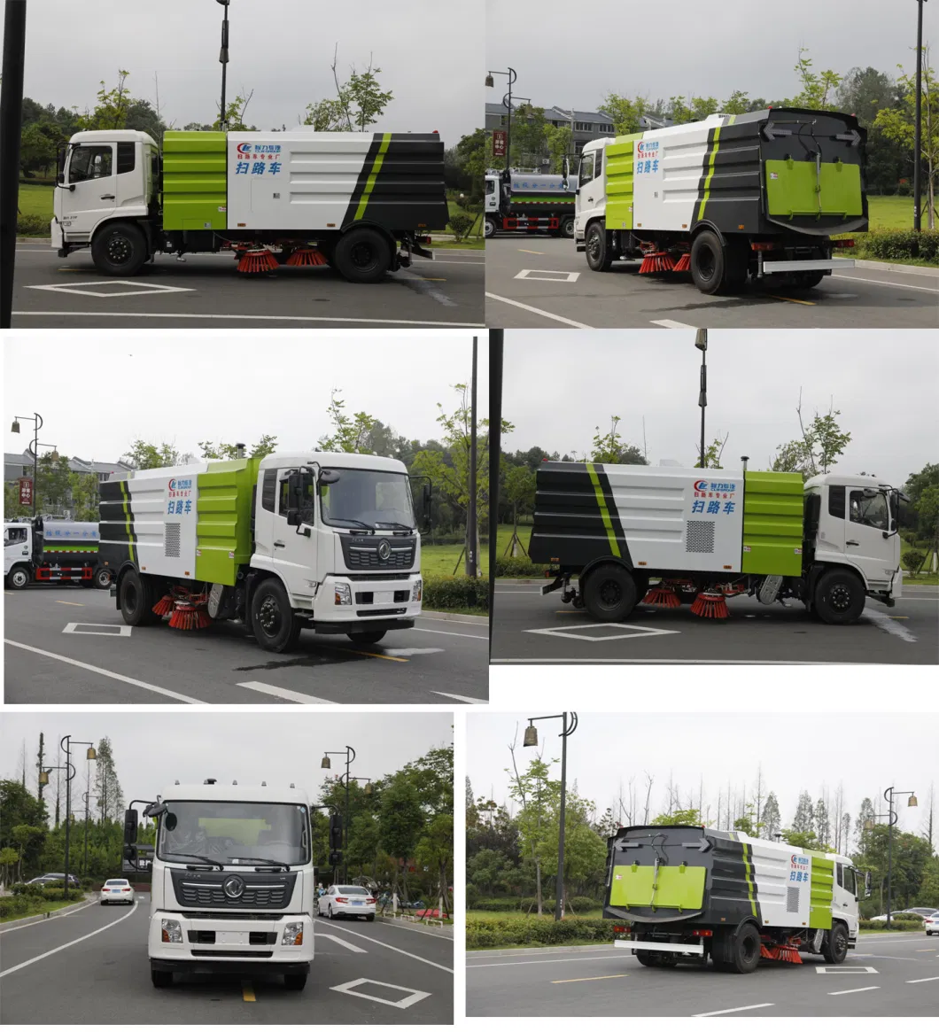 Highway Airport Surface Cleaning 7cbm 8cbm 9cbm Vacuum Sweeper Truck