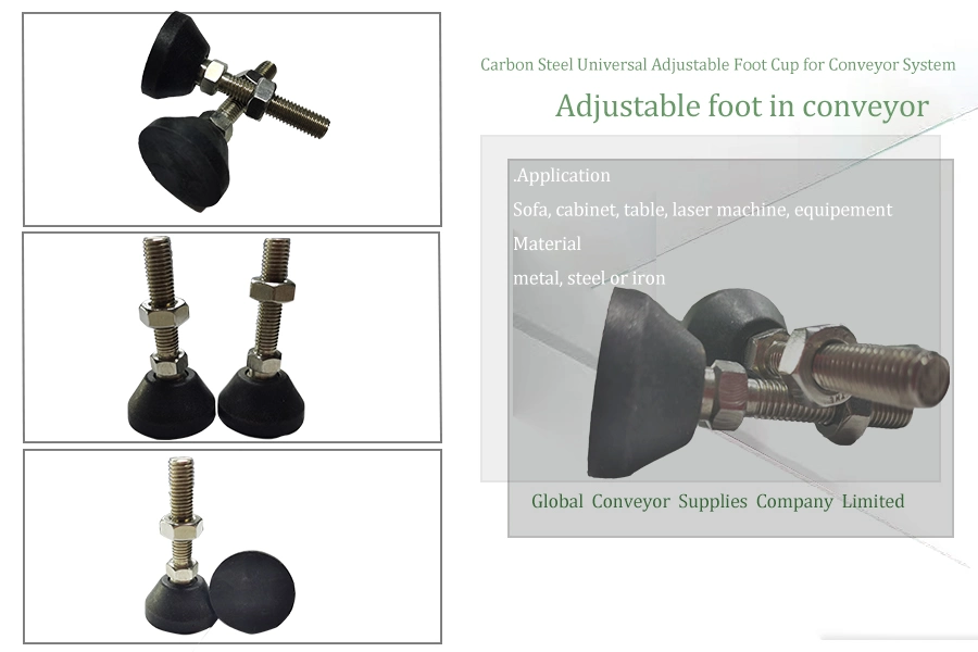 Fixed Adjustable Feet Series Carbon Steel Foot Cup