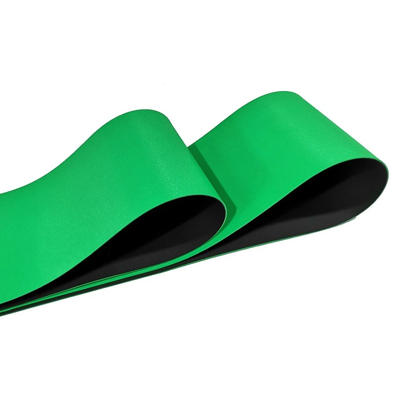 PU cloth pattern elastic conveyor belt, seamless and easy to clean, oil-resistant conveyor belt